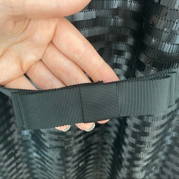 KAREN MILLEN Sequin Paillette Midi Sheath Dress - Picture 8 of 11